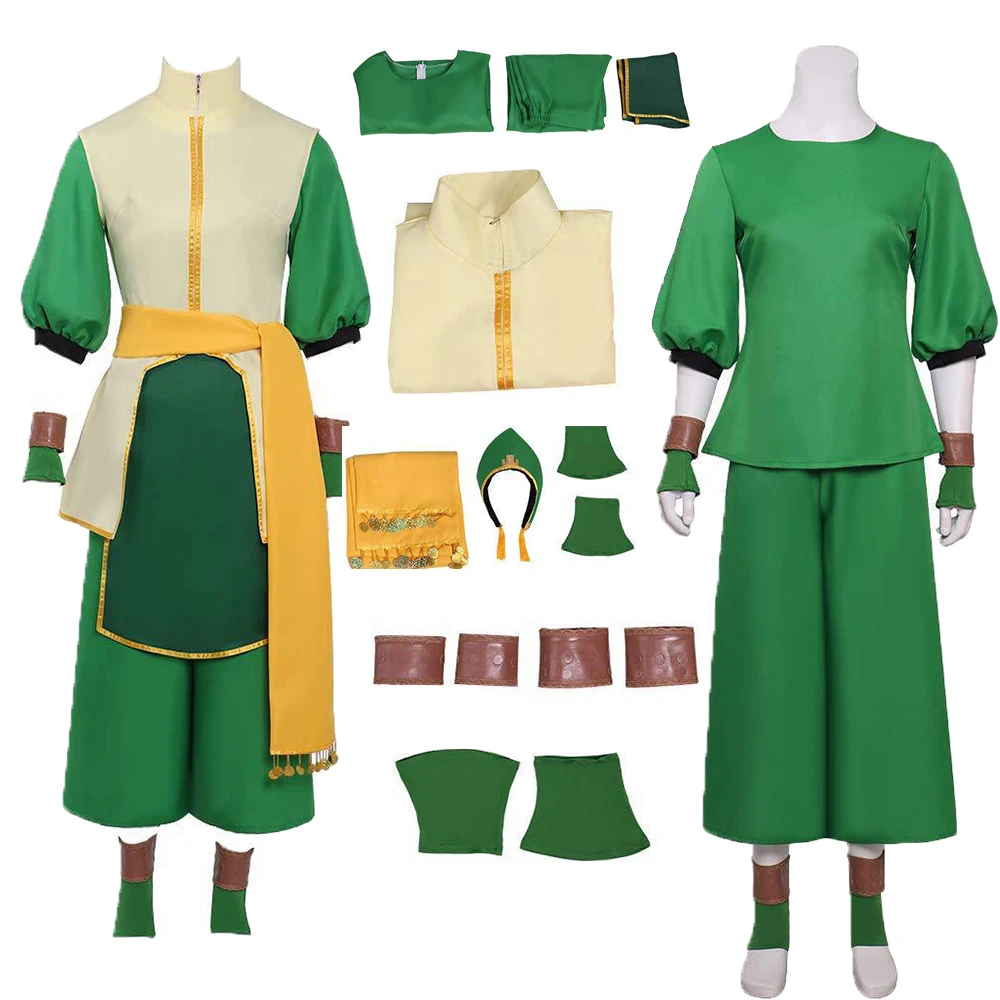 Cosplay Avatar Anime - ชุดคอสเพลย์ตัวละครโทฟ เบย์ฟอง จากภาพยนตร์อนิเมะ Avatar The Last