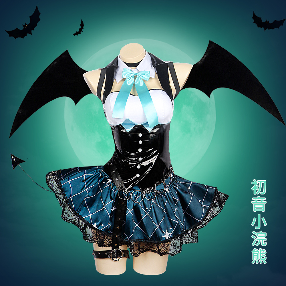 Anime Cosplay Miku - เดมอน มิกุ x แรสคาล ลิตเติ้ล เดวิล
