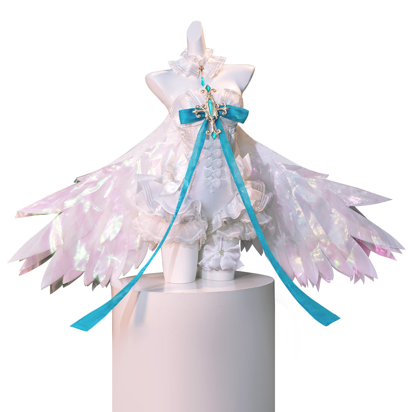 Anime Cosplay Miku - ชุดคอสเพลย์มิกุ เอลิแกนท์ วิงส์ สวีท ฟิวเจอร์ แองเจิล