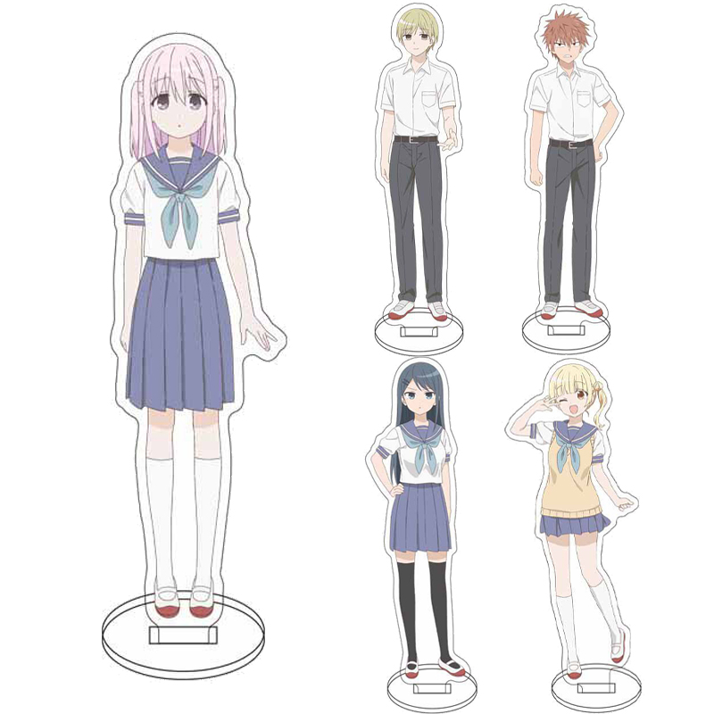 Anime Cosplay Rental - อนิเมะขนาด 16 ซม. คาชิวะดะที่ไม่สามารถแสดงออกได้ และโอตะที่สามารถแสดงออกได้ ‌