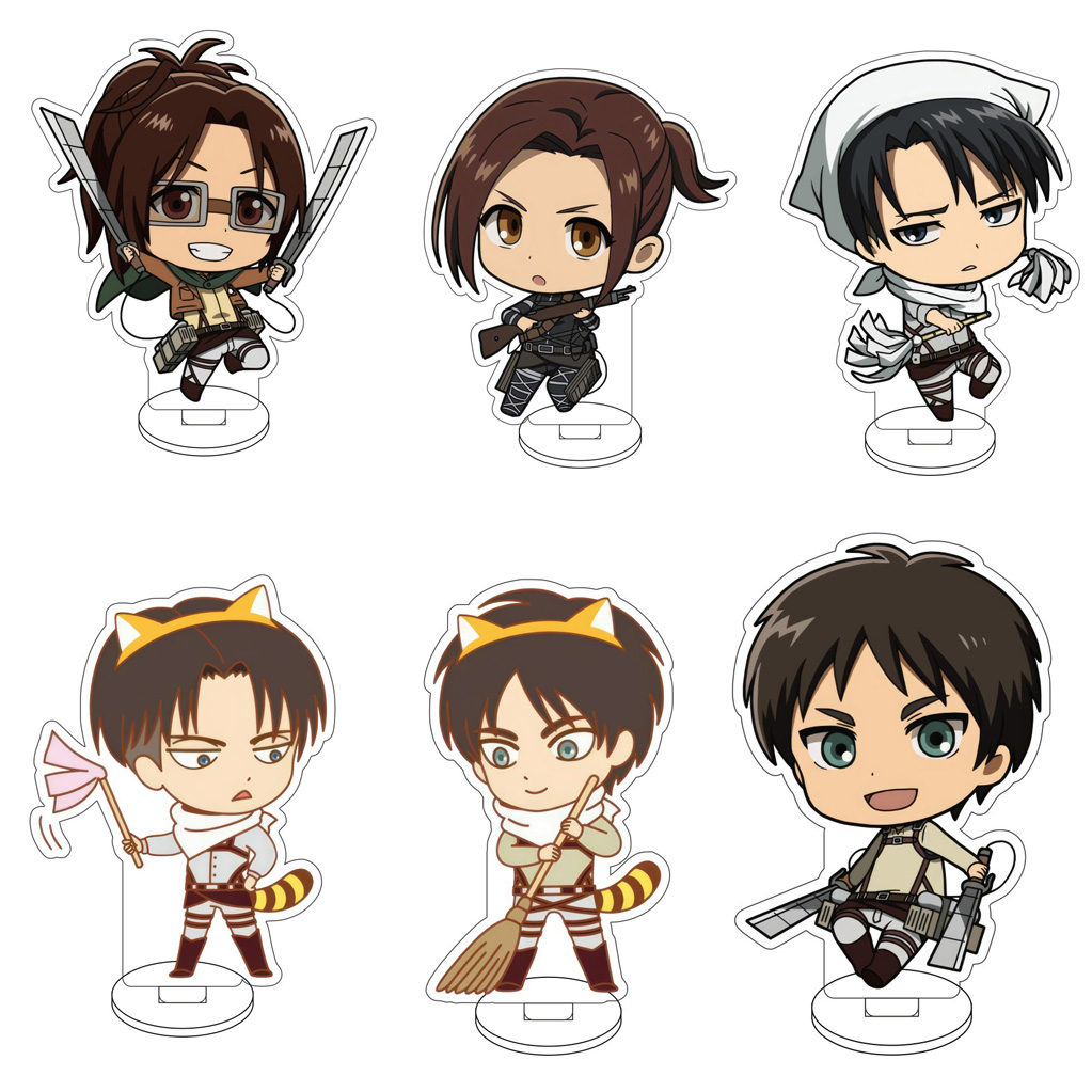 Anime Cosplay Rental - ฟิกเกอร์อะคริลิก Attack on Titan ขนาด 10