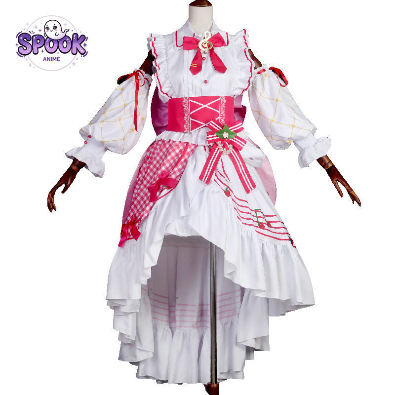 ชุดเดรสโลลิต้าลายสตรอว์เบอร์รี - Anime Cosplay Miku บทวิจารณ์และราคา