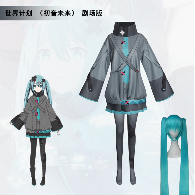 ชุดคอสเพลย์มิคุจากภาพยนตร์อนิเ - Anime Cosplay Miku บทวิจารณ์และราคา