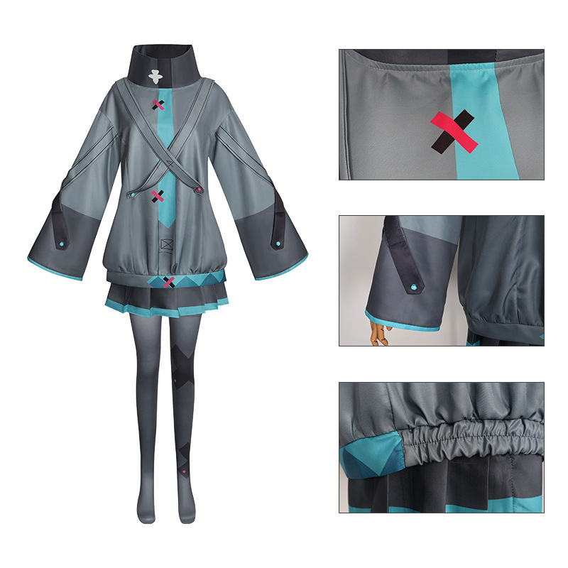 ชุดคอสเพลย์มิคุจากภาพยนตร์อนิเ - Anime Cosplay Miku บทวิจารณ์และราคา
