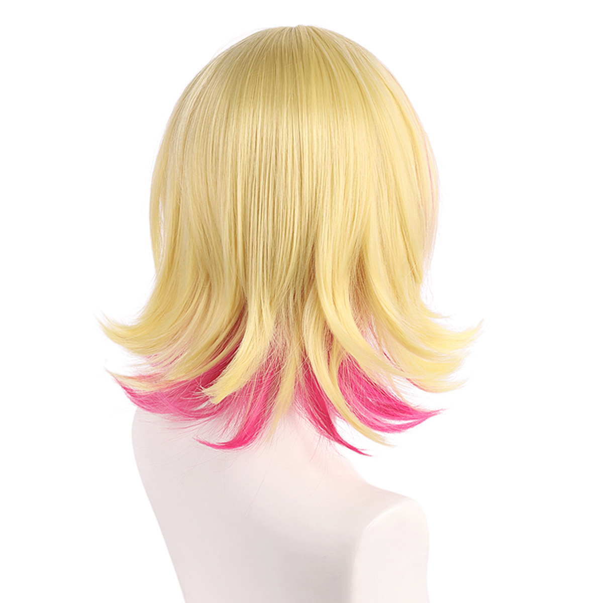วิกผมคอสเพลย์สังเคราะห์ผมสีบลอ - Anime Cosplay Duo บทวิจารณ์และราคา