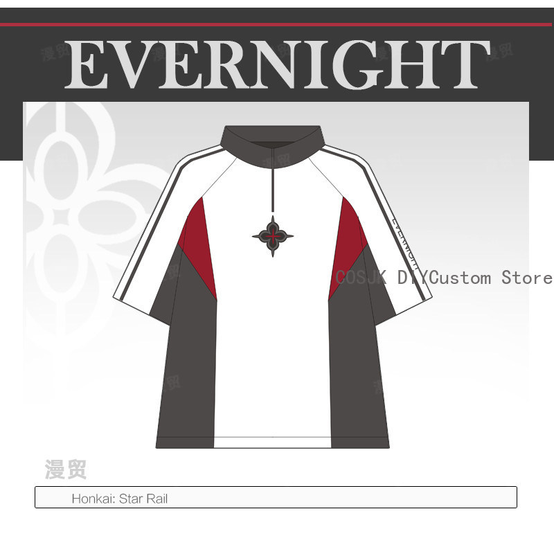 เสื้อยืดแขนสั้นและกางเกงขาสั้น - Anime Cosplay 2026 บทวิจารณ์และราคา