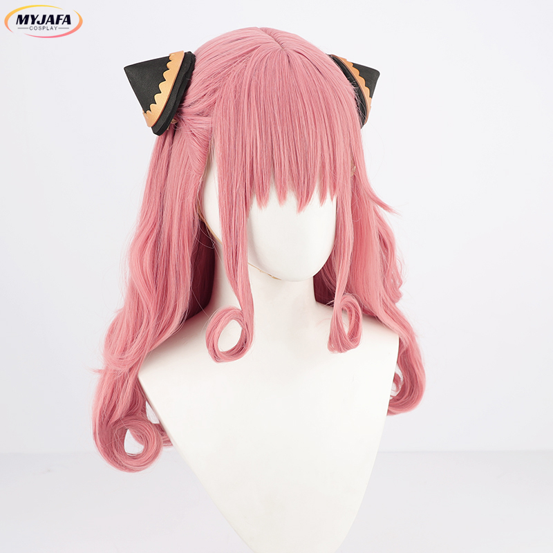 วิกผมคอสเพลย์แอนนิเมะสีชมพูม้ว - Anime Cosplay Anya บทวิจารณ์และราคา