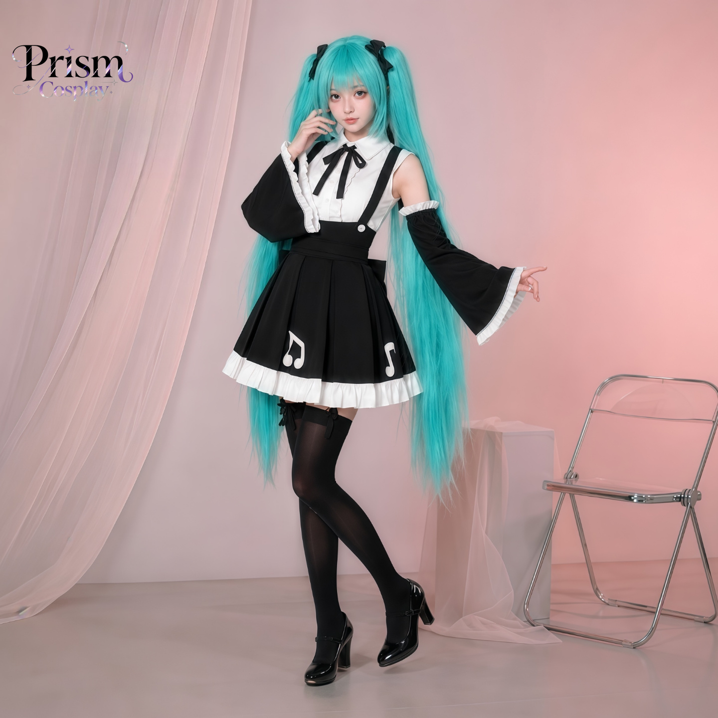 มิคุ: ชุดคอสเพลย์ Project DIVA - Anime Cosplay Miku บทวิจารณ์และราคา