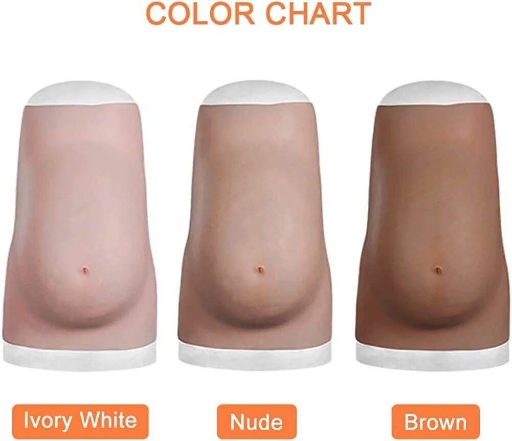ท้องปลอมซิลิโคนสำหรับคอสเพลย์  - Anime Cosplay Pregnant บทวิจารณ์และราคา