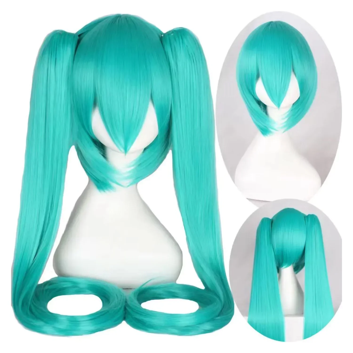 2026 มิกุคอสเพลย์วิกผมยาว 105  - Anime Cosplay Miku บทวิจารณ์และราคา