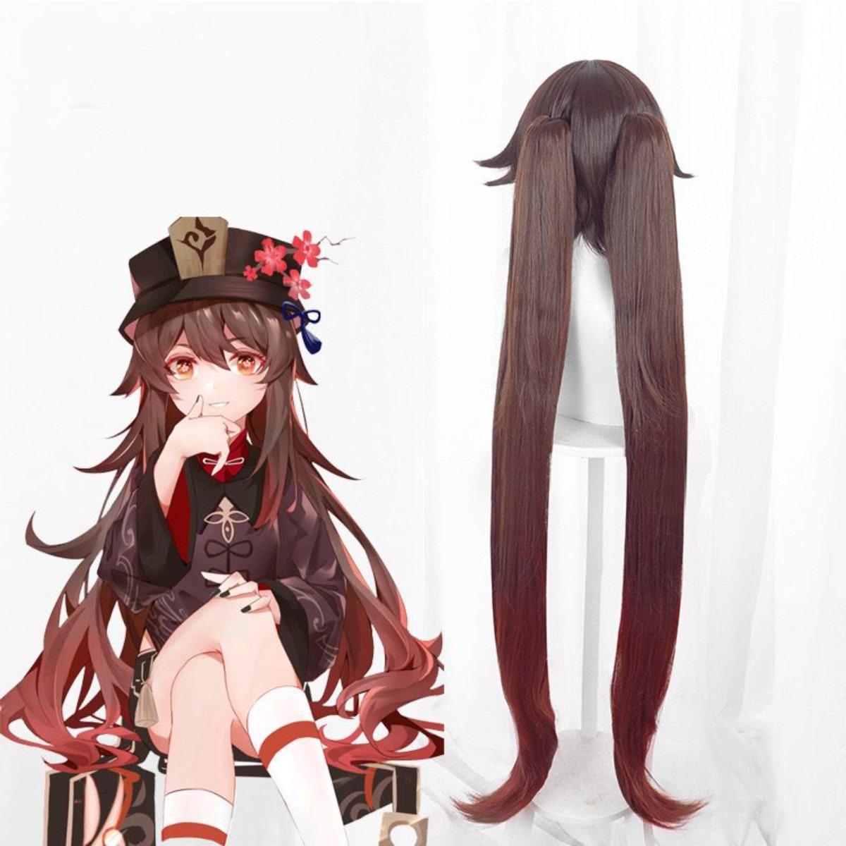 วิกผมคอสเพลย์เก็นชิน อิมแพ็ค ห - Anime Cosplay Duo บทวิจารณ์และราคา
