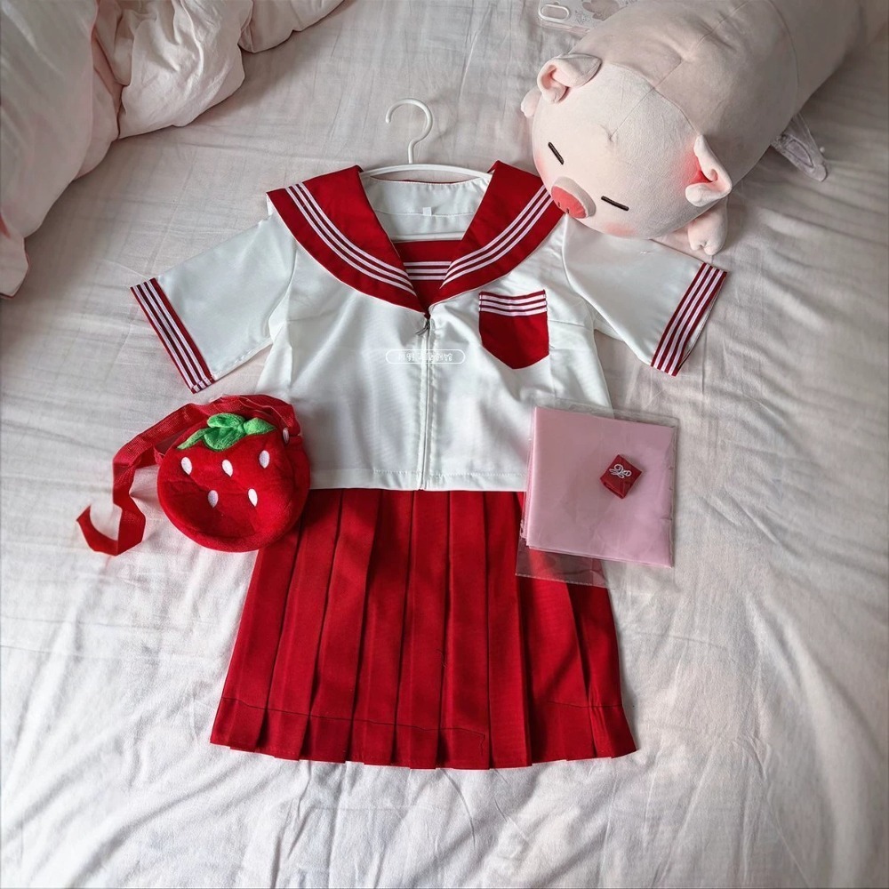 ชุดนักเรียนแบบพื้นฐาน ชุดกะลาส - Cosplay Anime Basic บทวิจารณ์และราคา