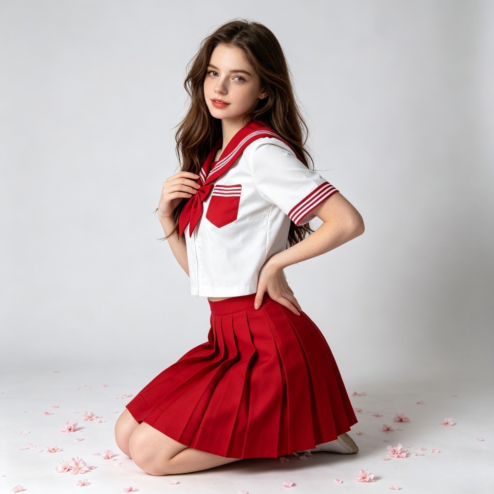 ชุดนักเรียนแบบพื้นฐาน ชุดกะลาส - Cosplay Anime Basic บทวิจารณ์และราคา