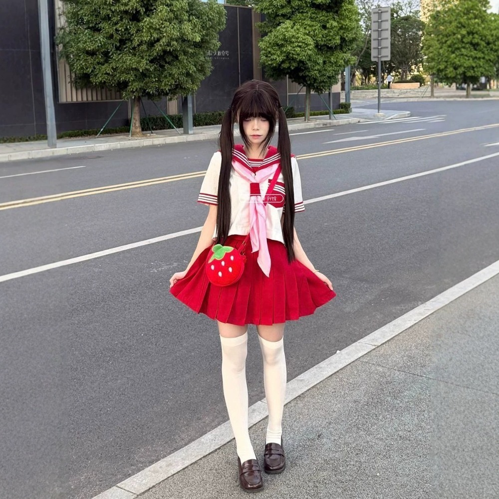 ชุดนักเรียนแบบพื้นฐาน ชุดกะลาส - Cosplay Anime Basic บทวิจารณ์และราคา