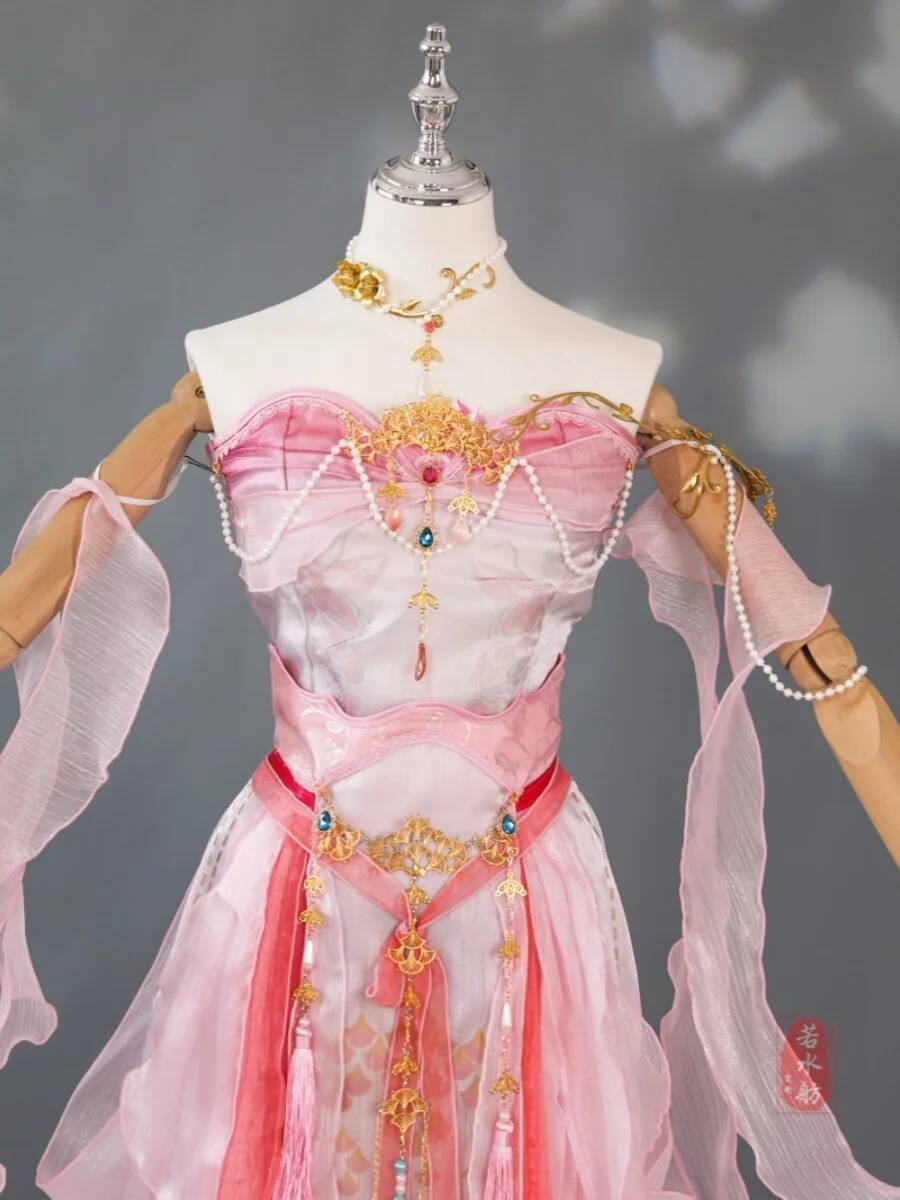 ตำนานจี๋ซิ่วแห่งตะวันออก: ชุดค - Anime Cosplay Pink บทวิจารณ์และราคา