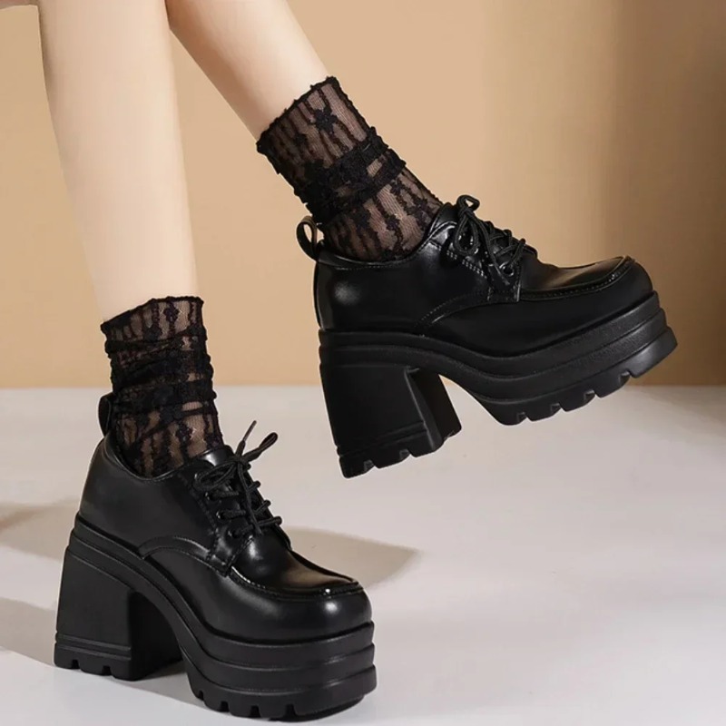 รองเท้าโลลิต้าสำหรับผู้หญิง รอ - Cosplay Anime Basic บทวิจารณ์และราคา