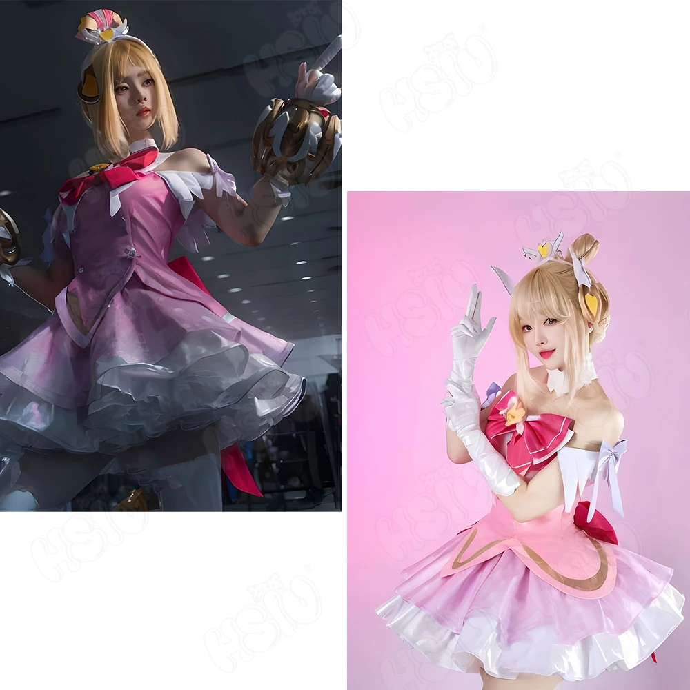 ชุดคอสเพลย์จูโน พร้อมวิกผม HSI - Anime Cosplay Pink บทวิจารณ์และราคา