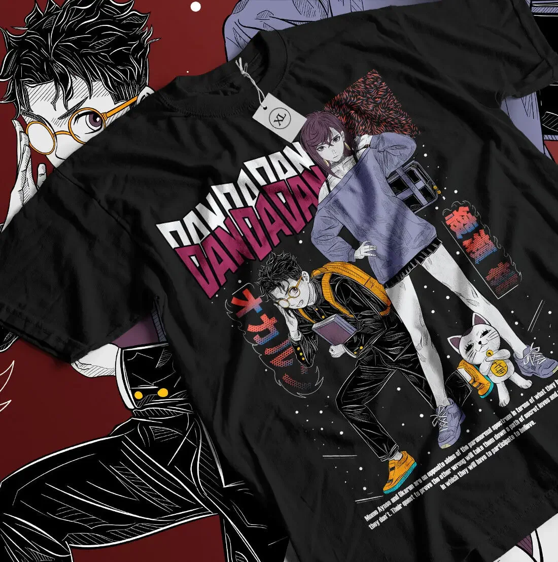 เสื้อยืดลายการ์ตูน Dandadan Ma - Cosplay Anime Basic บทวิจารณ์และราคา