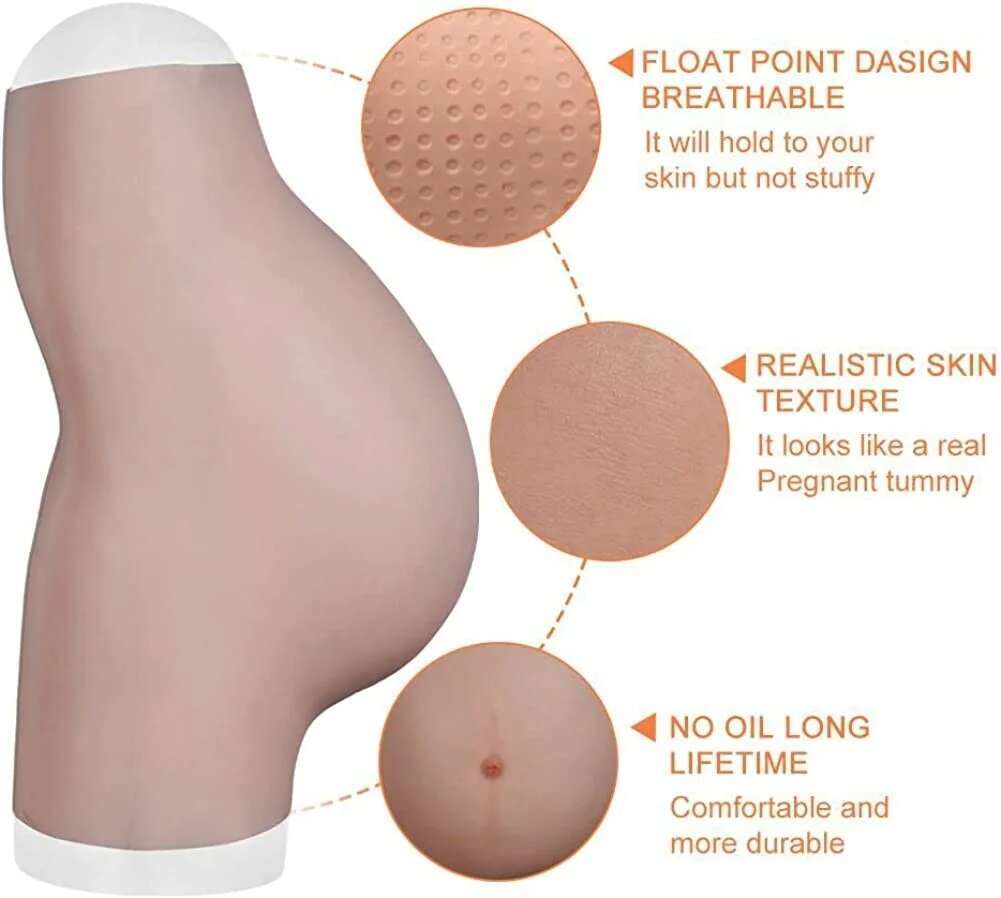 ไม่มี Mudline ตั้งครรภ์ท้องปลอ - Anime Cosplay Pregnant บทวิจารณ์และราคา