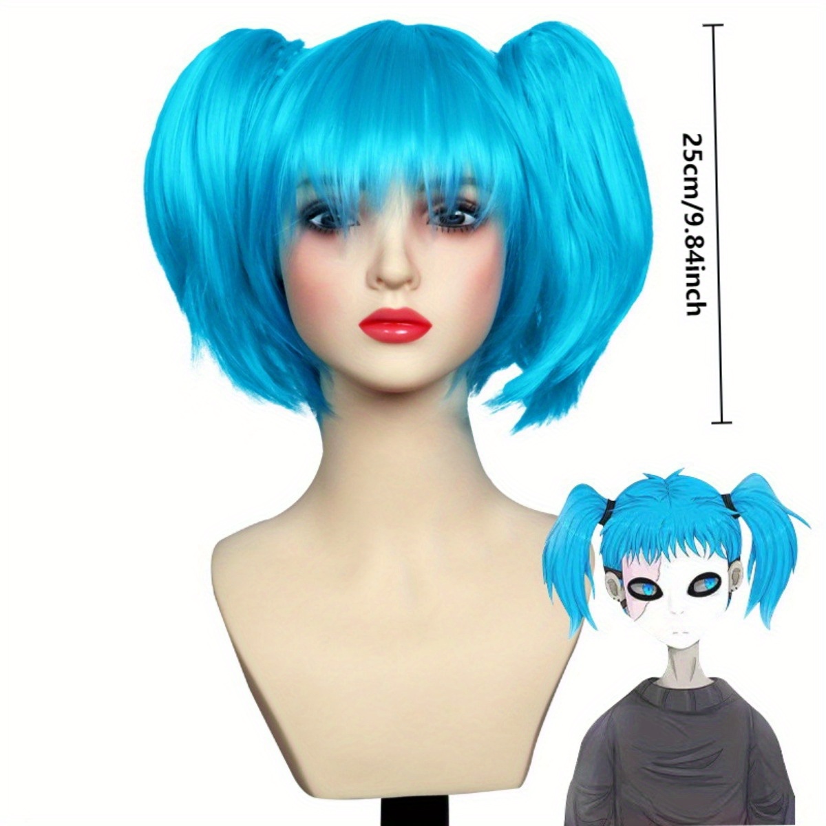 ขนาดกลาง, สไตล์พื้นฐาน, วิกผมค - Cosplay Anime Basic บทวิจารณ์และราคา