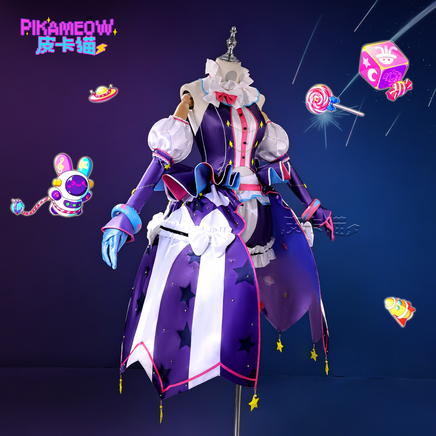 โปรเจกต์ เซไค วันเดอร์แลนด์ส×โ - Anime Cosplay Pink บทวิจารณ์และราคา