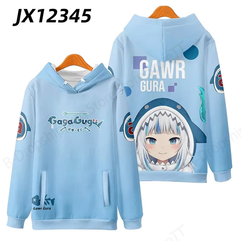 เสื้อฮู้ดพิมพ์ลาย 3 มิติ Gawr  - Cosplay Anime Basic บทวิจารณ์และราคา