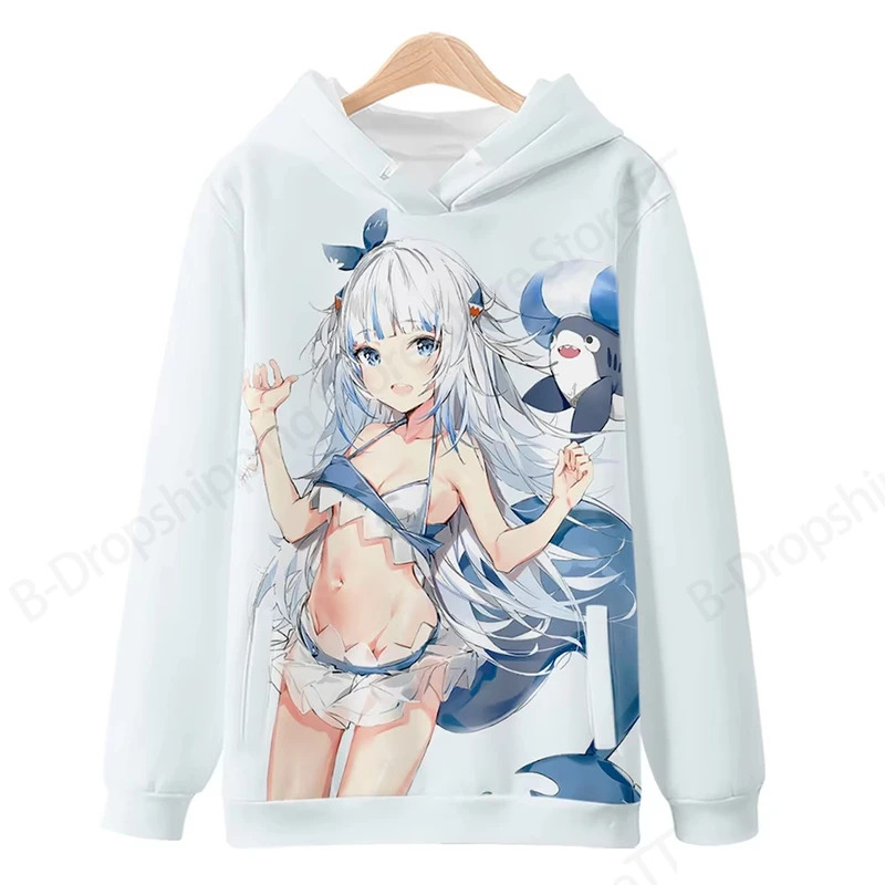 เสื้อฮู้ดพิมพ์ลาย 3 มิติ Gawr  - Cosplay Anime Basic บทวิจารณ์และราคา