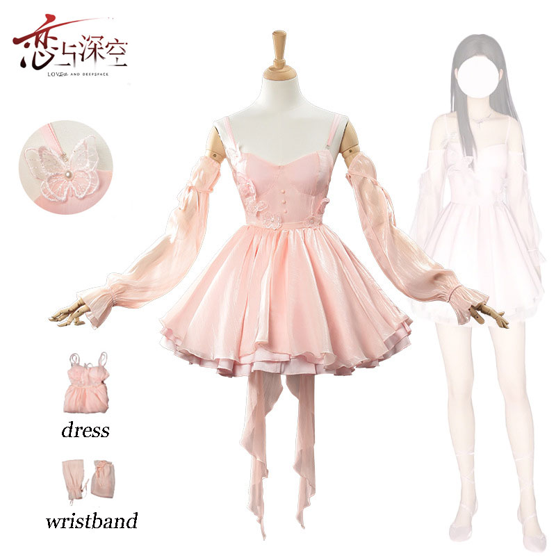 โอโตเมะเกม เลิฟ แอนด์ ดีพสเปซช - Anime Cosplay Pink บทวิจารณ์และราคา